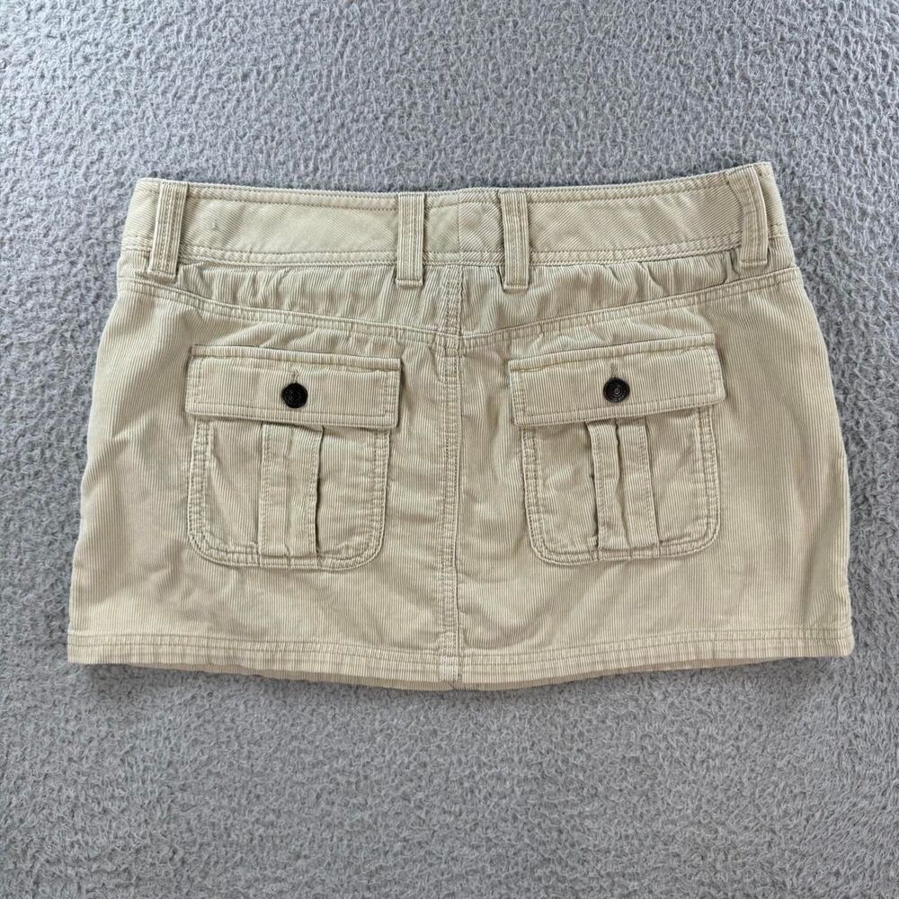 Abercrombie-fitch Women's Tan and Cream Skirt